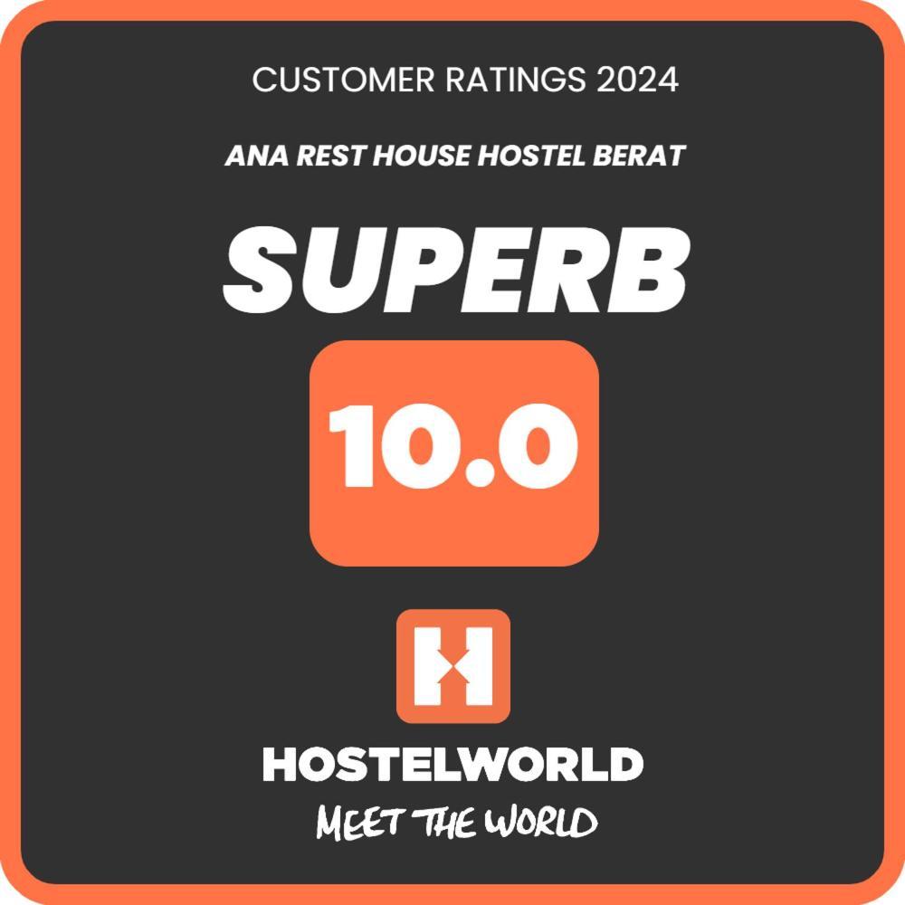 Ana Rest House Hostel Berat Zewnętrze zdjęcie